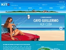 Tablet Screenshot of kite-cuba.com